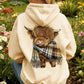 🎄🎅KERSTUITVERKOOP 57% KORTING!!🎁Schattig Highland Cow-sweatshirt met capuchon en fleecevoering🦬