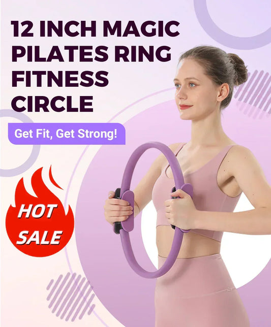 🔥Tijdelijke kerstaanbieding: 50% KORTING!!!🔥Multifunctionele Pilates-fitnessring voor weerstandstraining