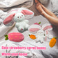 🐇Jordgubbskanin förvandlad till liten kanin fruktdocka plyschleksak🐇