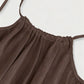 🥳2026 HOT SALE🥳Casual maxi-jurk met spaghettibandjes en open rug voor dames