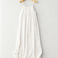 🥳2026 HOT SALE🥳Casual maxi-jurk met spaghettibandjes en open rug voor dames