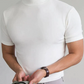 🔈🔈Oferta especial 2026 🎁Camiseta ajustada de cuello alto para hombr