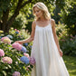 🥳2026 HOT SALE🥳Casual maxi-jurk met spaghettibandjes en open rug voor dames