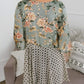 🌸Women's Floral Kimono Ruffle Sleeve Tie Cardigans Flowy Boho Loose Cover Ups