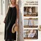 🥳2026 HOT SALE🥳Casual maxi-jurk met spaghettibandjes en open rug voor dames