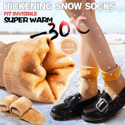 Extra Warme Wintersokken ❄️ | Zachte Sneeuw Look 🧦