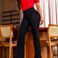 🎁2026 Nieuw binnen 55% KORTING👖 Stretch flare jeans met hoge taille