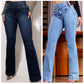 🎁2026 Nieuw binnen 55% KORTING👖 Stretch flare jeans met hoge taille