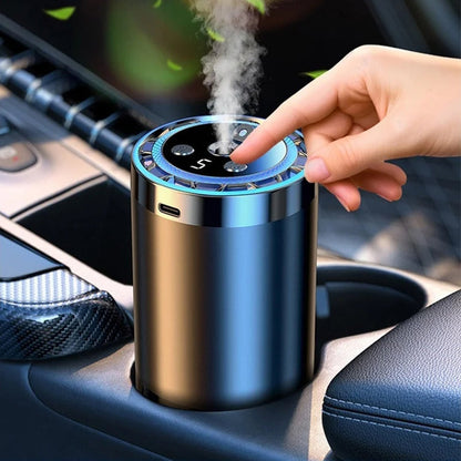 🔥2026Hot Sale 50% korting🔥Smart Car Diffuser Set met Licht- & Sproeimodi🌿🚗