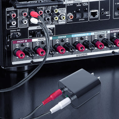 🎉Nieuwjaars Cadeau 50% KORTING!🎧Bluetooth 5.0 HIFI Audio Ontvanger (RCA+3.5mm) – Plug-and-Play & Lange Afstand: Upgradieer Oude Luidsprekers!