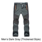 🥾 Winddichte Waterdichte Warme Wandelbroek – Elastische Taille, Driemensionale Snit & Multifunctionele Zakken