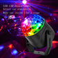 ✨ Colorful Rotating Magic Disco Ball Light
