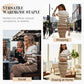 Women's Long-Sleeve Striped Bodycon Knit Dress