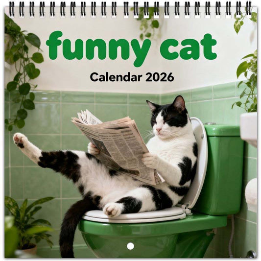 Funny Animal Calendar 2026 Calendar