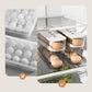 🥚 Dubbele Automatische Eierrolorganisator voor de Koelkastdeur – Slim & Ruimtebesparend! 🚪✨