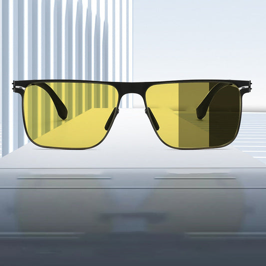 🌞🌙 Dag- & Nacht Fotochrome Rijbril – Adaptief Zicht voor Elk Licht! 👓🚗