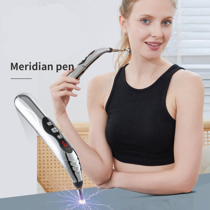 Rechargeable Electronic Meridian Pen for Muscle Pain