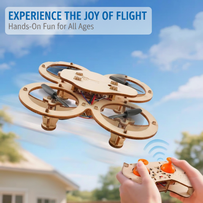 ✈️ Bouw je eigen drone – helemaal zelf!🧠 Leren, bouwen & plezier – het perfecte nieuwjaarscadeau