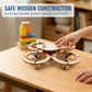 🎉Nieuwjaars Cadeau 50% KORTING!🛩️Kinderen DIY Houten Drone Bouwset: Beginner-Vriendelijk & Veilig – Bouw Je Eigen Drone Met STEM-Lerend!
