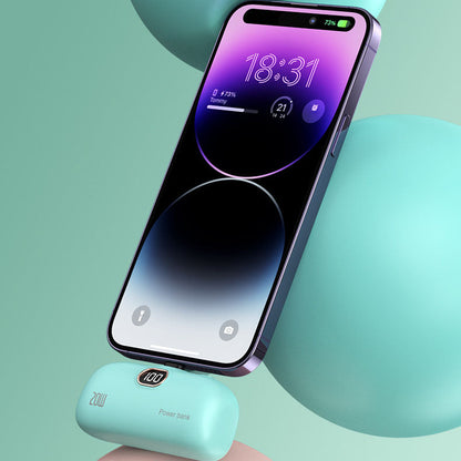 Draagbare powerbank van lipstick-formaat, 5000 mAh