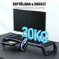 Hopfällbart Skärmstativ med RGB-belysning & USB-hubb
