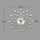 Stijlvolle Strass-Wandklok | Stil & Elegant Voor Jouw Interieur🕰️✨