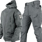 Outdoor gewatteerde dikke bokszak warme jas bergbeklimmerspak softshell jas