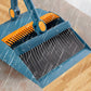 🌞Fris De Lente In Met 50% Korting!🧹 Staande Bezem & Stofblik Set – 180° Draaibaar & Zelfreinigend – Moeiteloos Schoonmaken zonder Gedoe!