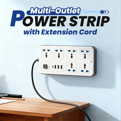 🔌 Power hub – USB, AC & veiligheidsbescherming! ⚡🏠