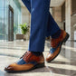 Klassieke wingtip-brogues voor heren