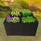 ⏳Tijdelijke aanbieding: 50% korting⏰Verhoogde plantenbak van stof met scheidingswanden🌱