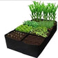 ⏳Tijdelijke aanbieding: 50% korting⏰Verhoogde plantenbak van stof met scheidingswanden🌱