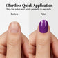Solid Color Short Square Press-on Nails