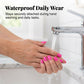 Solid Color Short Square Press-on Nails
