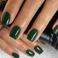 Solid Color Short Square Press-on Nails