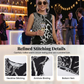 Dames Mouwloze Midi Jurk met Luipaardprint