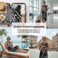 Dames Mouwloze Midi Jurk met Luipaardprint