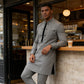 👔 Moderne herentuniek en -broek met mandarijnkraag – Elegant ontwerp, comfortabele pasvorm en perfect voor speciale gelegenheden 🎩