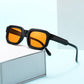 🕶️ 50% DE RÉDUCTION! ✨ Lunettes de Soleil Unisexe à Monture Carrée Épaisse – Protection UV400, Design Rétro & Look Tendance 😎