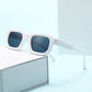 🕶️ 50% DE RÉDUCTION! ✨ Lunettes de Soleil Unisexe à Monture Carrée Épaisse – Protection UV400, Design Rétro & Look Tendance 😎